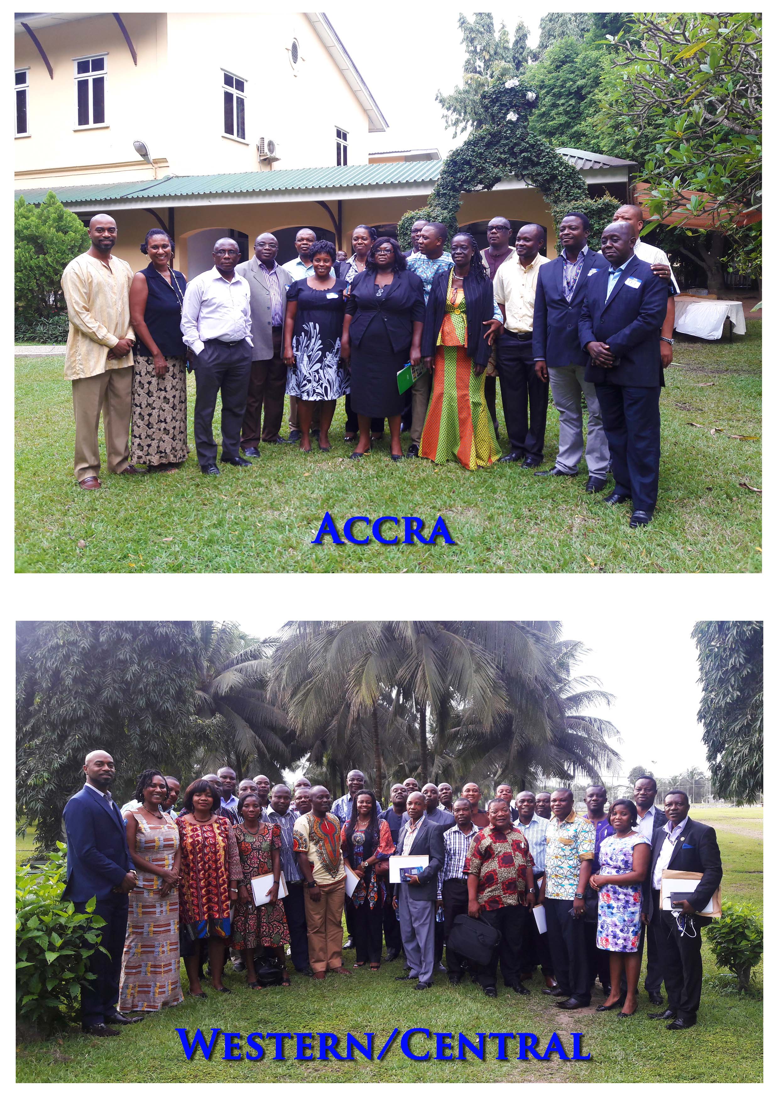 Photos of Training Programmes for ECG Accra & West/Central Managers